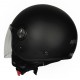 Kask otwarty NAXA S22 Black Matt