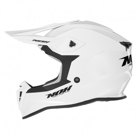 Kask offroad NOX N633 Biały