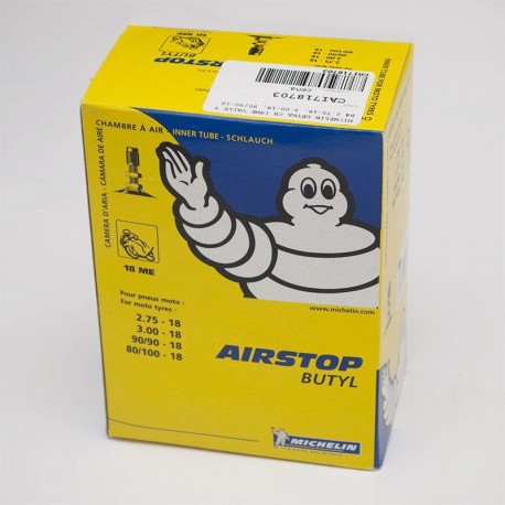 Dętka motocyklowa - szosowa MiCHELIN 17 MG 4.00, 4.60, 110/70, 110/80, 110/90, 120/60, 120/70, 120/80