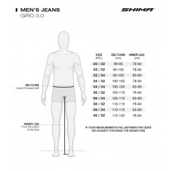 Spodnie jeansowe SHIMA GIRO 3.0 KHAKI SHORT