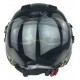 Kask otwarty NAXA S23 AX  Black