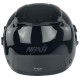 Kask otwarty NAXA S23 AX  Black