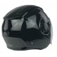 Kask otwarty NAXA S23 AX  Black