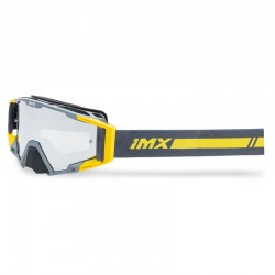 Gogle motocyklowe offroad IMX SAND yellow/black - szyba silver iridium