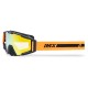 Gogle motocyklowe offroad IMX SAND black/orange matt - szyba orange iridium