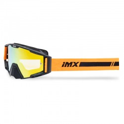 Gogle motocyklowe offroad IMX SAND orange - szyba orange iridium