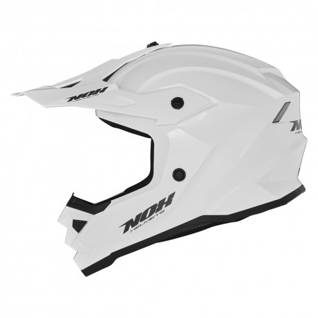 Kask offroad NOX N761 KID Biały
