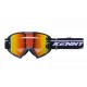 Gogle offroad KENNY TRACK+ Black Niebieskie Lustro