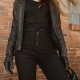 Spodnie leginsy damskie OZONE CHICA LADY Black
