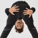 Spodnie tekstylne dziecięce OZONE UNION Black