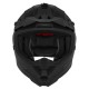 Kask dziecięcy offroad NOX N761 KID Czarny Matt