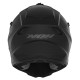 Kask dziecięcy offroad NOX N761 KID Czarny Matt