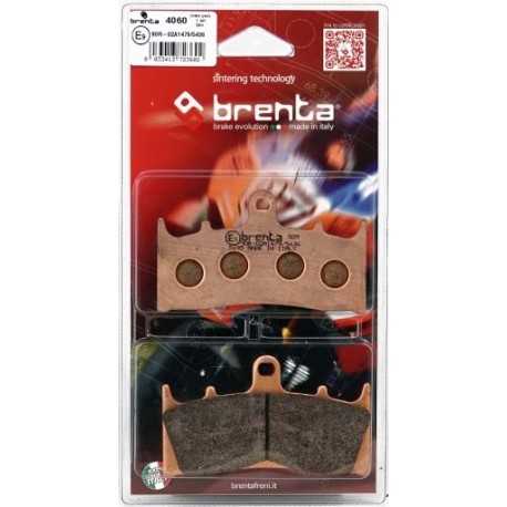 Klocki hamulcowe BRENTA BR4060 sinter (FA188)