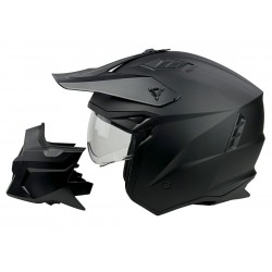 Kask otwarty NAXA S31/BX  Black Matt
