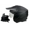 Kask otwarty NAXA S27/BX  Black Matt