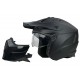Kask otwarty NAXA S27/BX  Black Matt