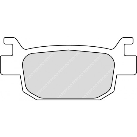 Klocki hamulcowe BRENTA BR3082 Organic (FA415)