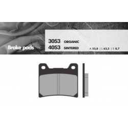 Klocki hamulcowe NHC Y2013 (FA88)