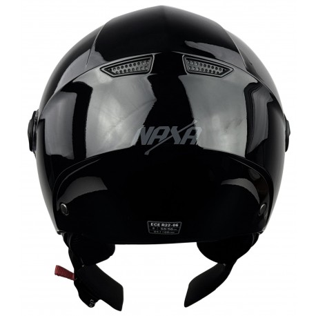 Kask otwarty NAXA S35 Black