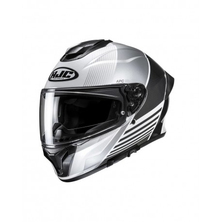 KASK  INTEGRALNY HJC C71 MORIX WHITE BLACK