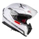 KASK  INTEGRALNY NZI GO RIDER Stream Duo Nouveau White