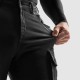 Spodnie jeansowe REBELHORN FASTER BLACK SHORT