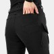 Spodnie jeansowe SHIMA GIRO 3.0 LADY BLACK SHORT