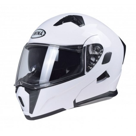 Kask szczękowy AWINA JK906 biały połysk