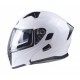 Kask szczękowy AWINA JK906 biały połysk