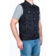 Kamizelka męska jeansowa L&J KM023 Black