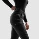 Spodnie jeansowe damskie REBELHORN FASTER BLACK LONG