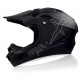 Kask rowerowy NAXA DH3/D Czarny Matt Szary