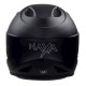 Kask rowerowy NAXA DH3/D Czarny Matt Szary