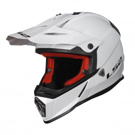 Kask LS2 MX437 FAST SOLID WHITE