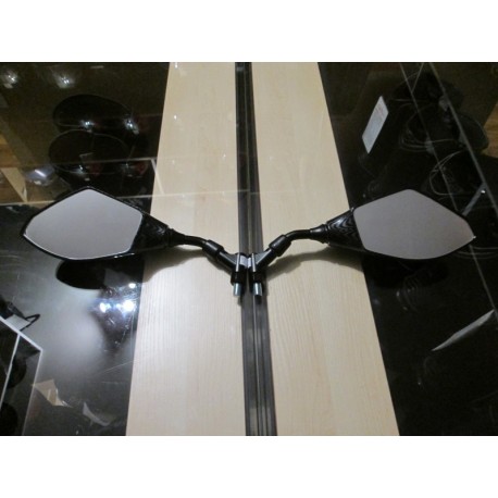 Lusterka motocyklowe 21 trapez carbon M10 prawy