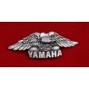 Znaczek blacha ozdoba przykręcana metalowa Yamaha IV napis orzel maly