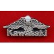 Znaczek blacha ozdoba przykręcana metalowa Kawasaki II orzel maly