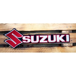 Naszywka Suzuki I logo napis