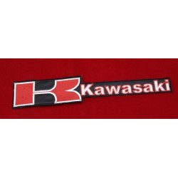 Naszywka Kawasaki I logo napis zielone duża