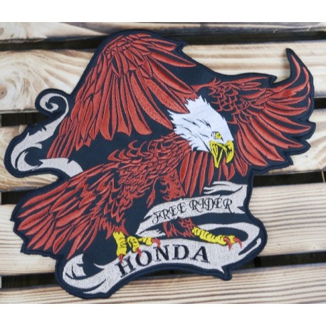 Naszywka Honda II logo napis duża