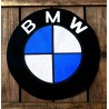 Naszywka BMW II logo napis mała