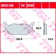 Klocki hamulcowe GoldFren 104 S3 (FA229)