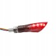 Kierunkowskaz JMP (2 szt.) LED ze światłem stopu i pozycyjnym czerwone klosz przyciemniony czarne